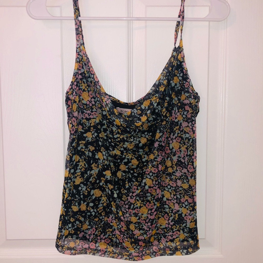 BCBGeneration floral tank (s)